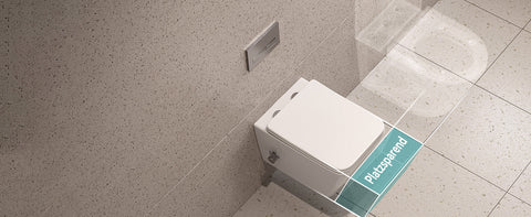 HOROW HB-L02U Wand Dusch-WC spülrandlos