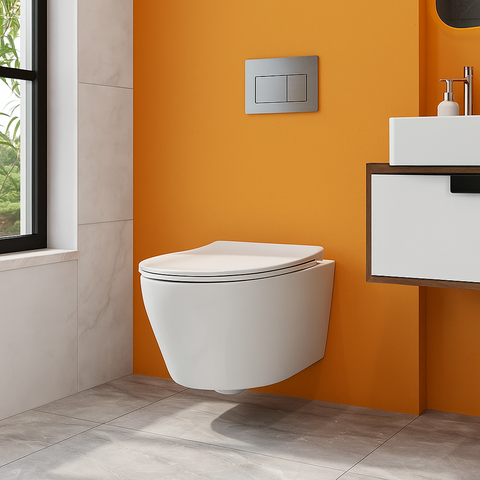 Horow UG09R wandhängendes WC mit Soft-Close