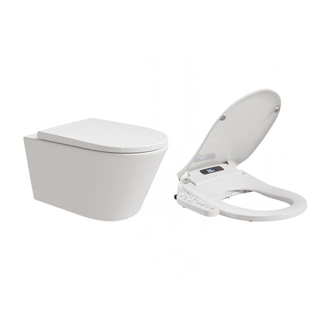 HOROW UG10R Wand-WC 53,9 cm – Weiß