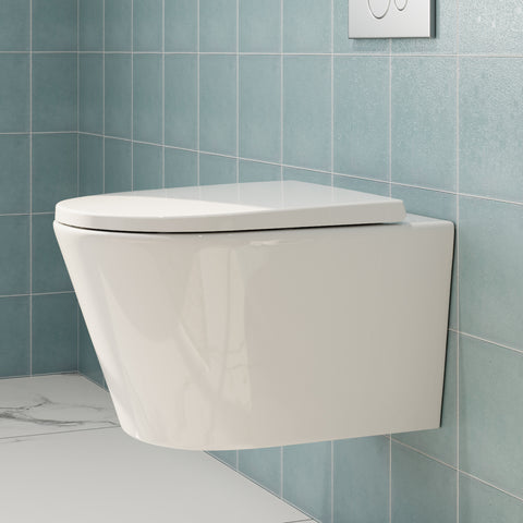 HOROW UG10R Wand-WC 53,9 cm – Weiß