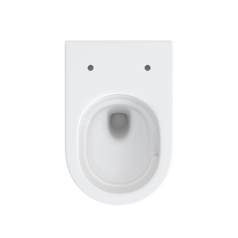 HOROW UG16R Spülrandloses Wand-WC mit Soft-Close-Deckel, 54×36×35,5 cm