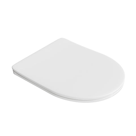 HOROW UG15R Wand-WC, spülrandlose Toilette aus Keramik, 52,5 × 36 × 36,5 cm