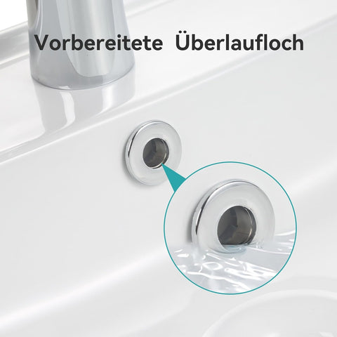 Aufsatzwaschbeckecken Keramik Eckig - Kleines Gäste-WC Waschtisch