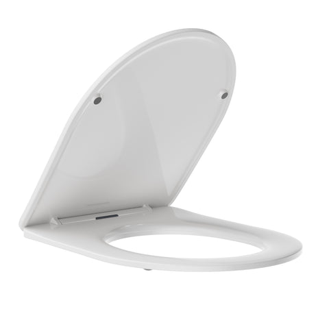 HOROW UG15R Wand-WC, spülrandlose Toilette aus Keramik, 52,5 × 36 × 36,5 cm