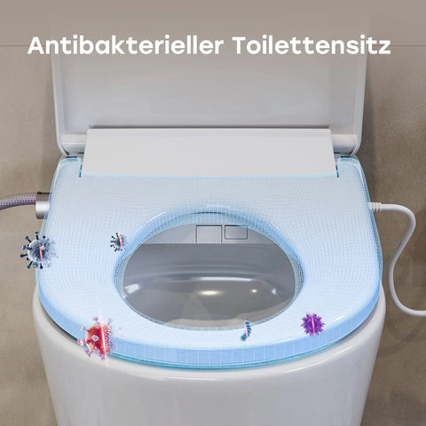 HOROW B0409 Dusch-WC Sitz mit Absenkautomatik & Mehreren Duschmodi usw.