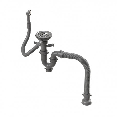 HOROW A09S-S5745B Granitspüle Schwarz 57×45 cm