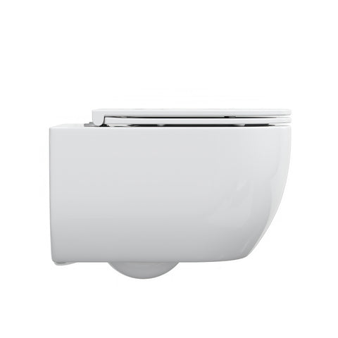 HOROW UG16R Spülrandloses Wand-WC mit Soft-Close-Deckel, 54×36×35,5 cm
