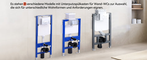 HOROW UWT04L Vorwandelement WC,Unterputz Spülkasten Toilette WC  82×50×14 cm