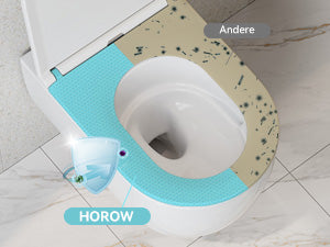 HOROW UG16R Spülrandloses Wand-WC mit Soft-Close-Deckel, 54×36×35,5 cm