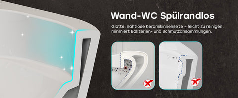 HOROW G06 Smartes Wand-WC